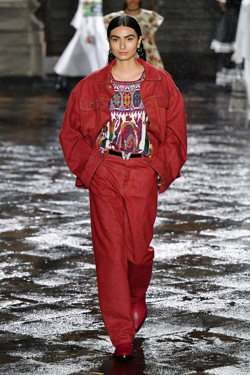 Xiomara Moreno featured in  the Christian Dior fashion show for Resort 2024