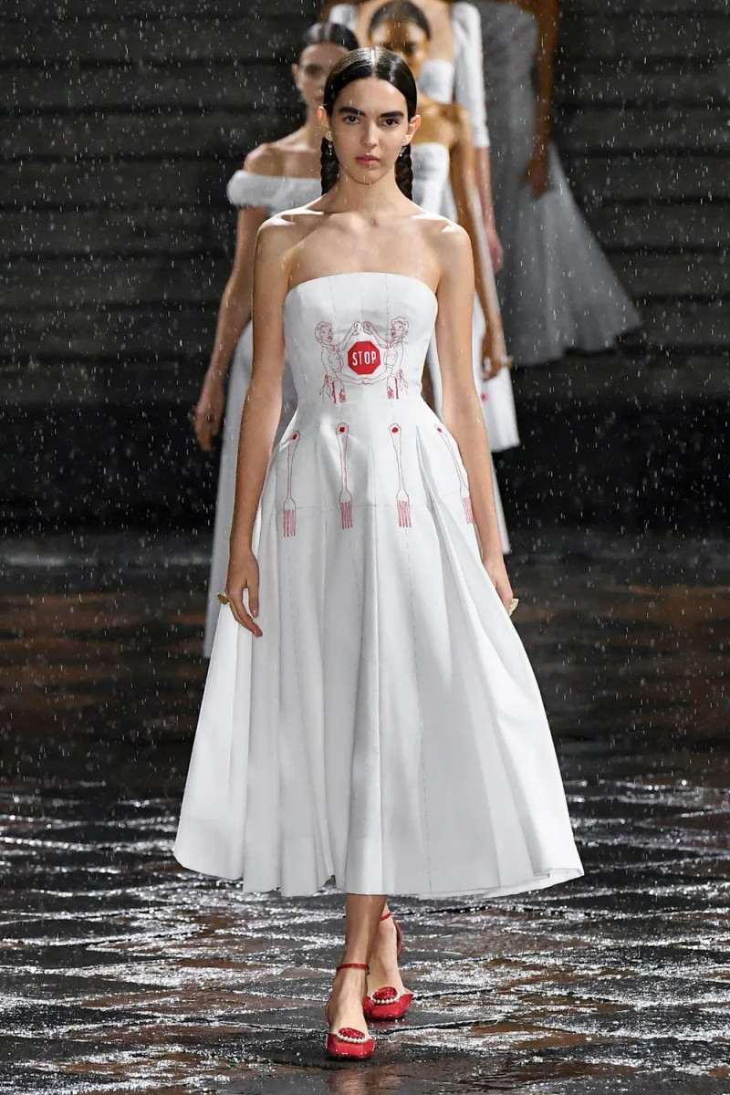 Camila Izaguirre featured in  the Christian Dior fashion show for Resort 2024