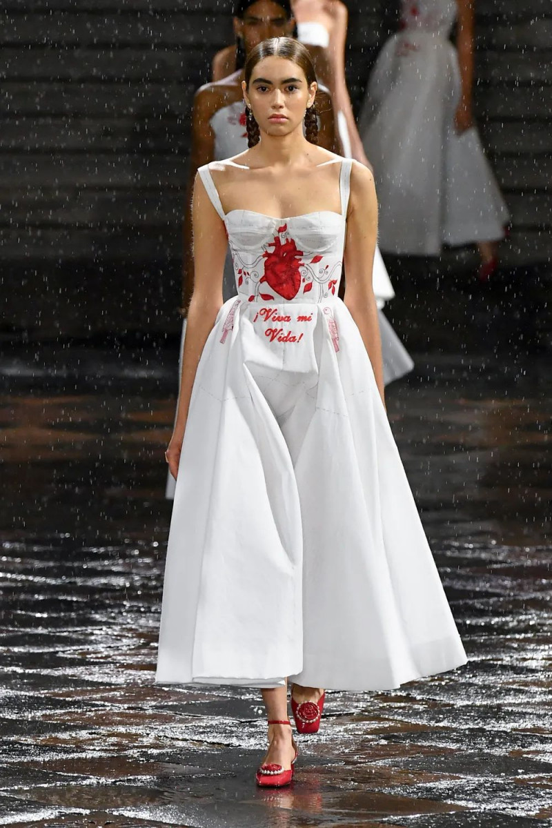 Ivanna Rocha featured in  the Christian Dior fashion show for Resort 2024