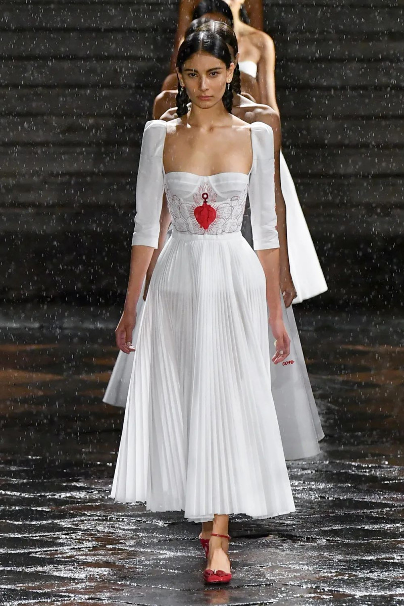 Diana Zenteno featured in  the Christian Dior fashion show for Resort 2024