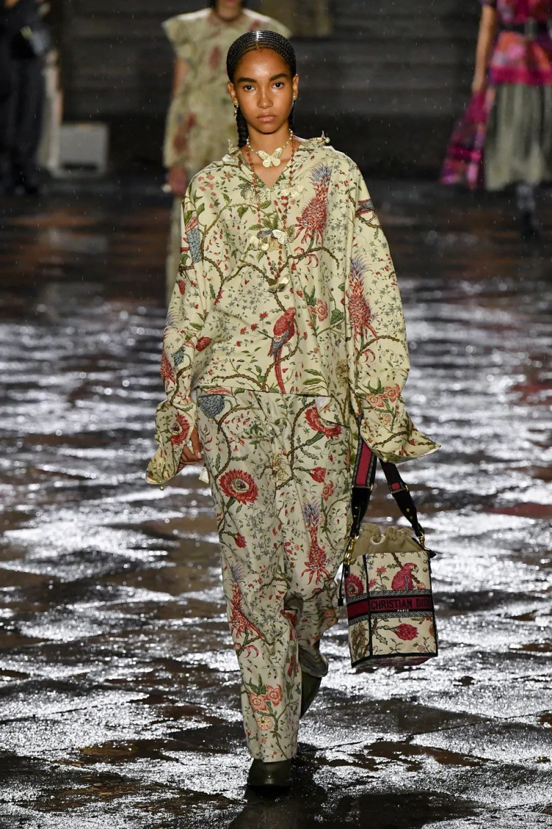 Anairys Perez featured in  the Christian Dior fashion show for Resort 2024