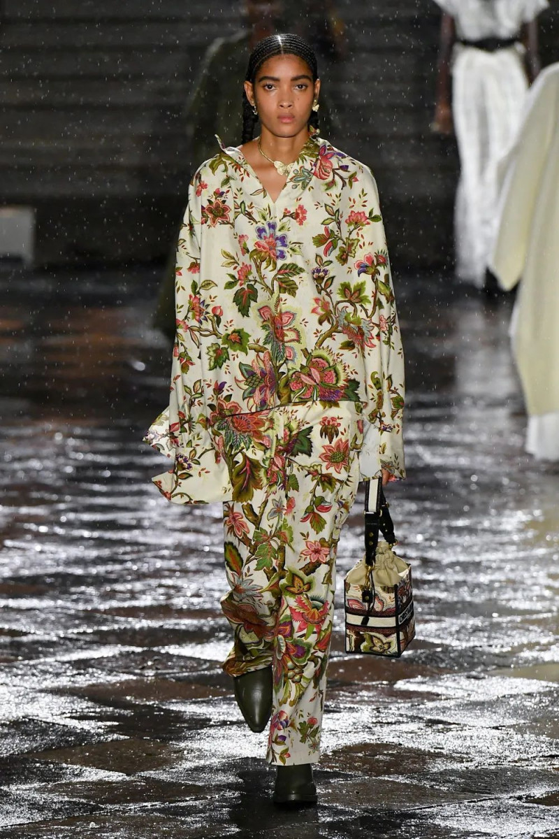 Licett Morillo featured in  the Christian Dior fashion show for Resort 2024