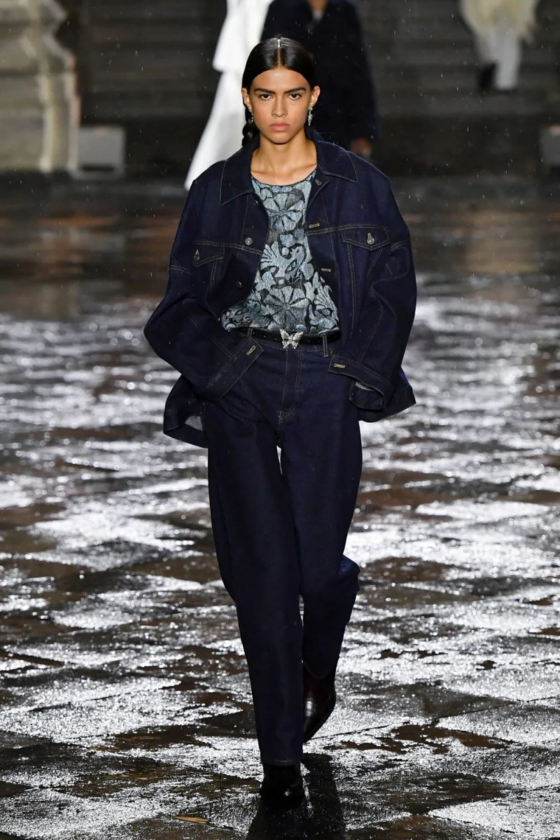 Daniela Rivera featured in  the Christian Dior fashion show for Resort 2024