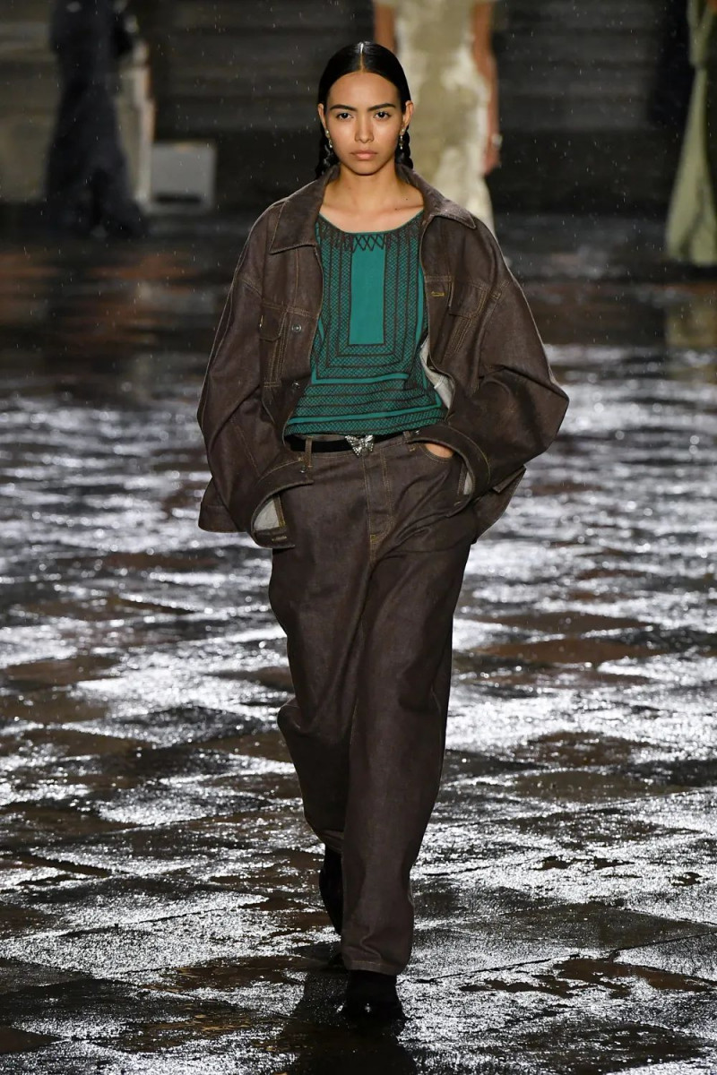 Mildred Mascareñas featured in  the Christian Dior fashion show for Resort 2024