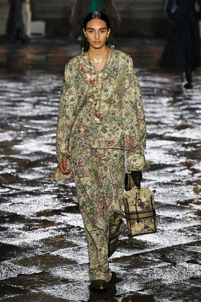 Sofia Subramaniam featured in  the Christian Dior fashion show for Resort 2024