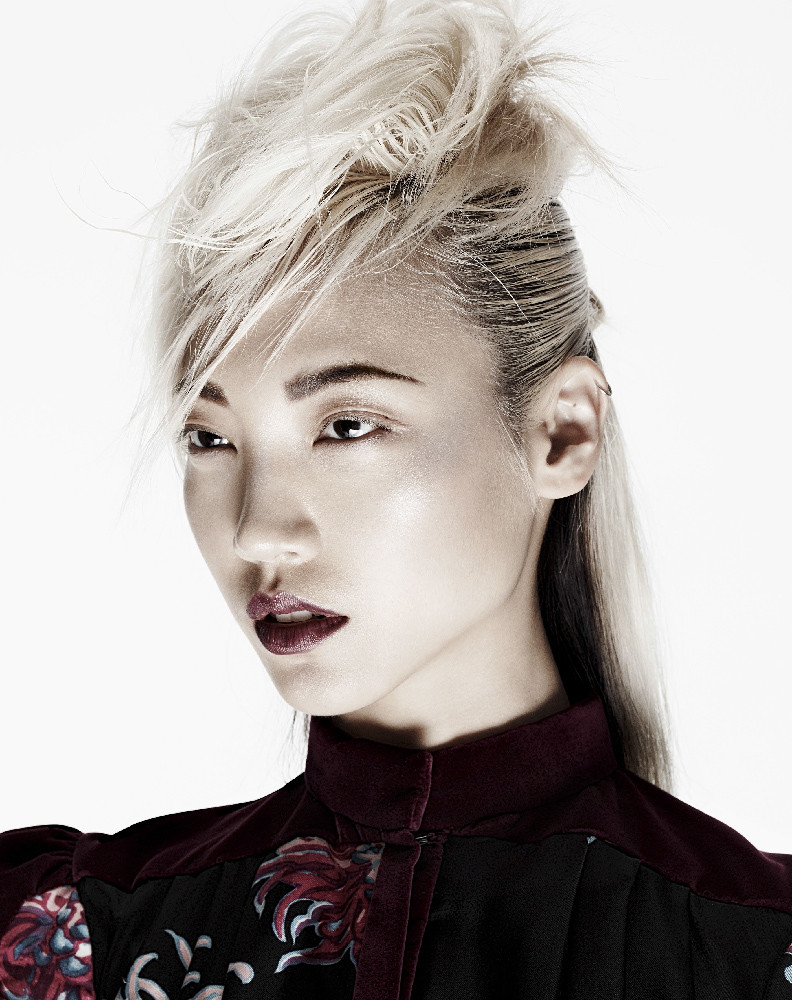 Soo Joo Park featured in  the Bergdorf Goodman Sight Specific lookbook for Fall 2013