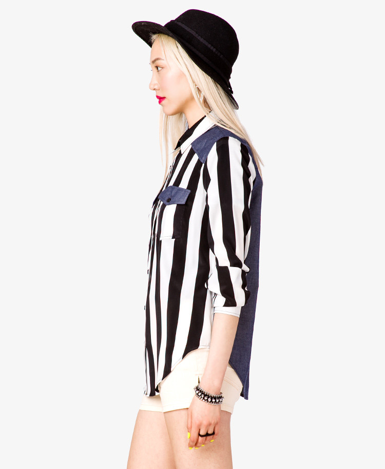 Soo Joo Park featured in  the Forever 21 Capsule 2.1  catalogue for Spring/Summer 2013