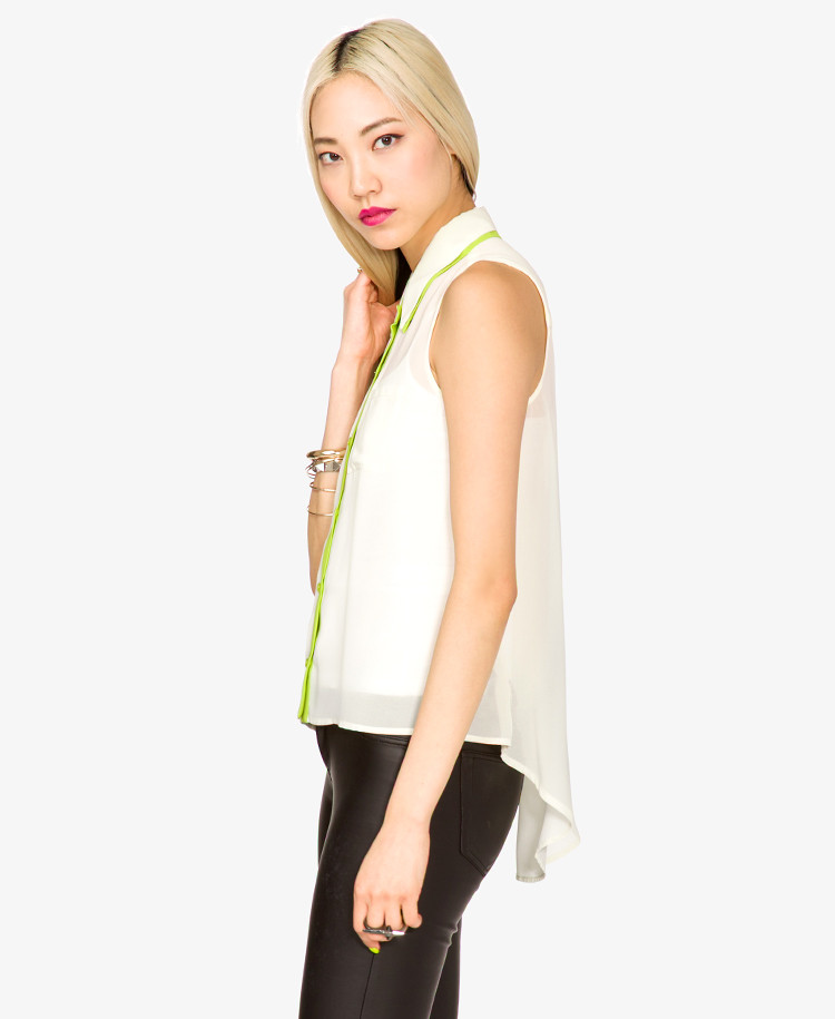 Soo Joo Park featured in  the Forever 21 Capsule 2.1  catalogue for Spring/Summer 2013