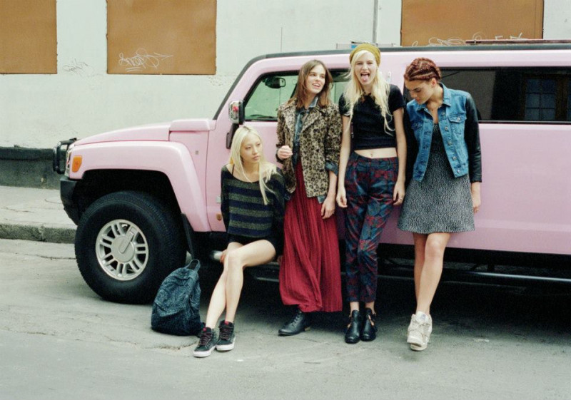 Soo Joo Park featured in  the Urban Outfitters catalogue for Fall 2012