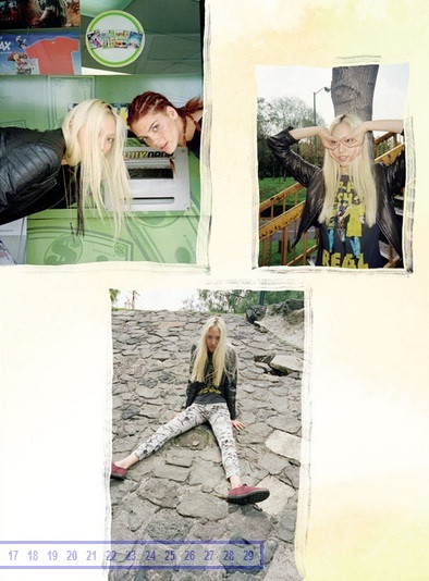 Soo Joo Park featured in  the Urban Outfitters catalogue for Fall 2012