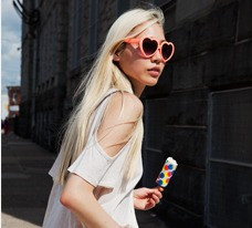 Soo Joo Park featured in  the Urban Outfitters catalogue for Spring/Summer 2012