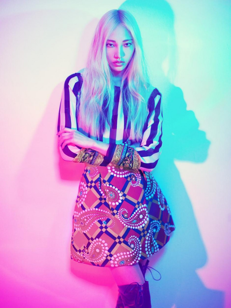 Soo Joo Park featured in  the Caterina Gatta lookbook for Autumn/Winter 2012