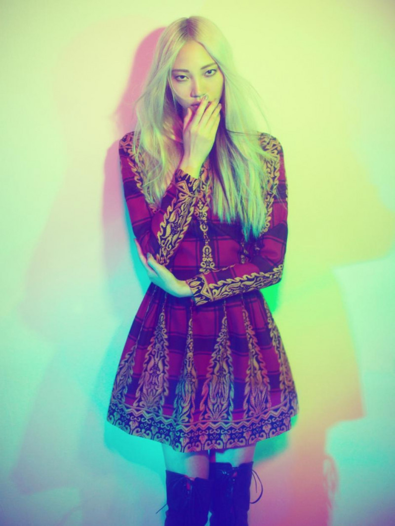 Soo Joo Park featured in  the Caterina Gatta lookbook for Autumn/Winter 2012