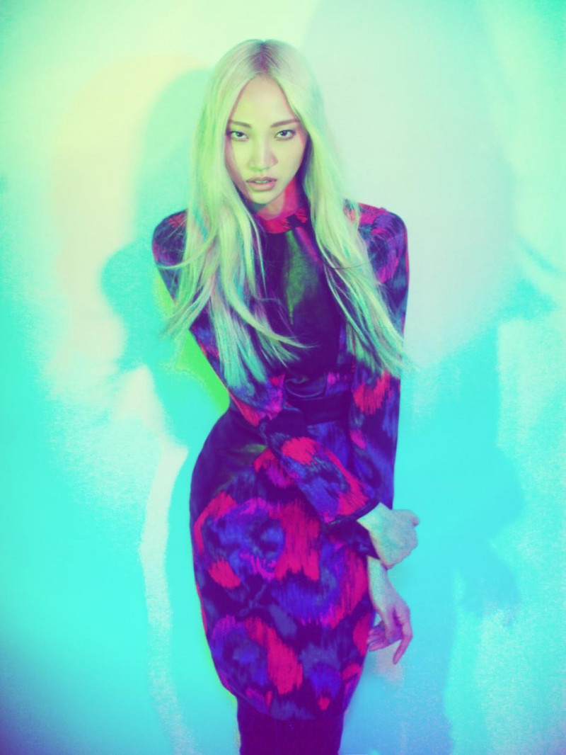 Soo Joo Park featured in  the Caterina Gatta lookbook for Autumn/Winter 2012