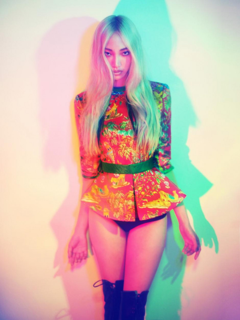 Soo Joo Park featured in  the Caterina Gatta lookbook for Autumn/Winter 2012