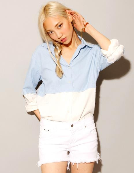 Soo Joo Park featured in  the Pixie Market lookbook for Spring/Summer 2012