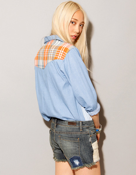 Soo Joo Park featured in  the Pixie Market lookbook for Spring/Summer 2012