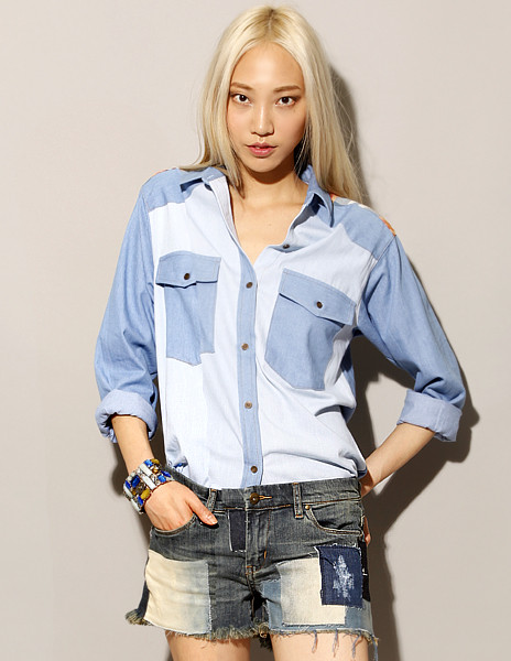 Soo Joo Park featured in  the Pixie Market lookbook for Spring/Summer 2012