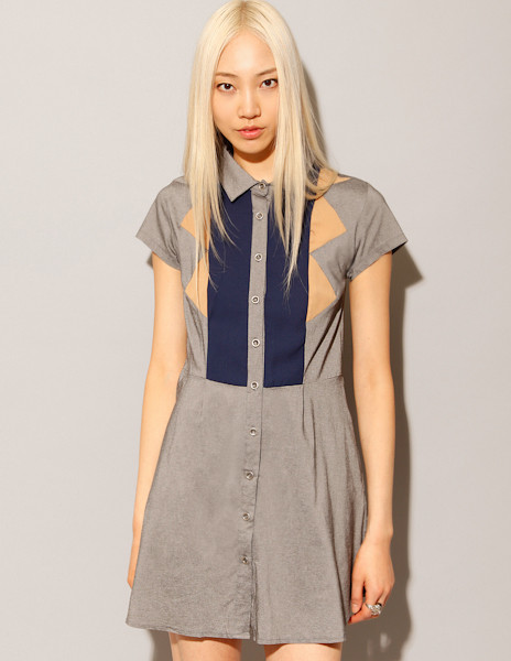 Soo Joo Park featured in  the Pixie Market lookbook for Spring/Summer 2012