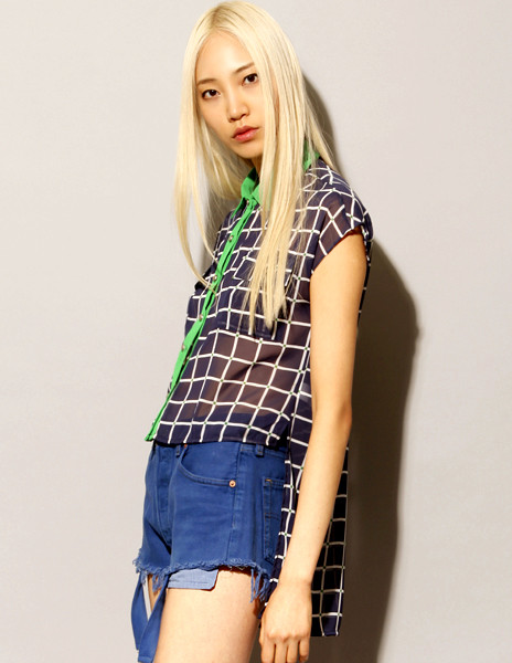 Soo Joo Park featured in  the Pixie Market lookbook for Spring/Summer 2012