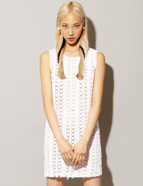 Soo Joo Park featured in  the Pixie Market lookbook for Spring/Summer 2012