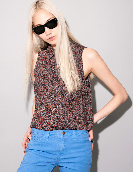 Soo Joo Park featured in  the Pixie Market lookbook for Spring/Summer 2012