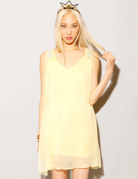 Soo Joo Park featured in  the Pixie Market lookbook for Spring/Summer 2012