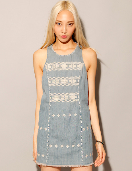 Soo Joo Park featured in  the Pixie Market lookbook for Spring/Summer 2012