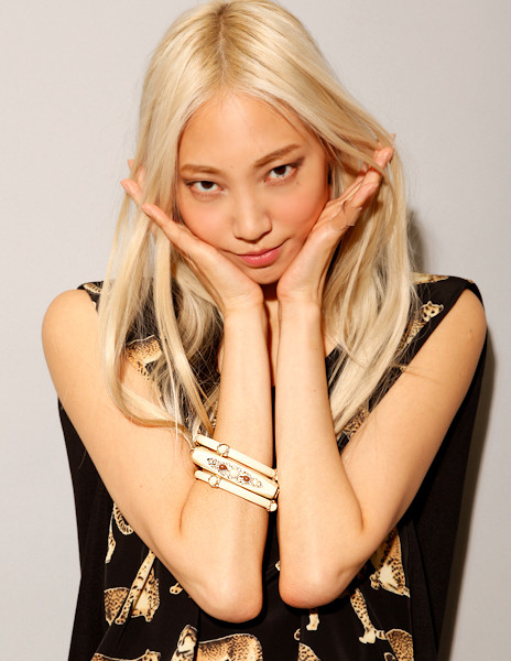 Soo Joo Park featured in  the Pixie Market lookbook for Spring/Summer 2012