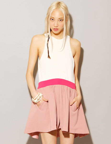 Soo Joo Park featured in  the Pixie Market lookbook for Spring/Summer 2012