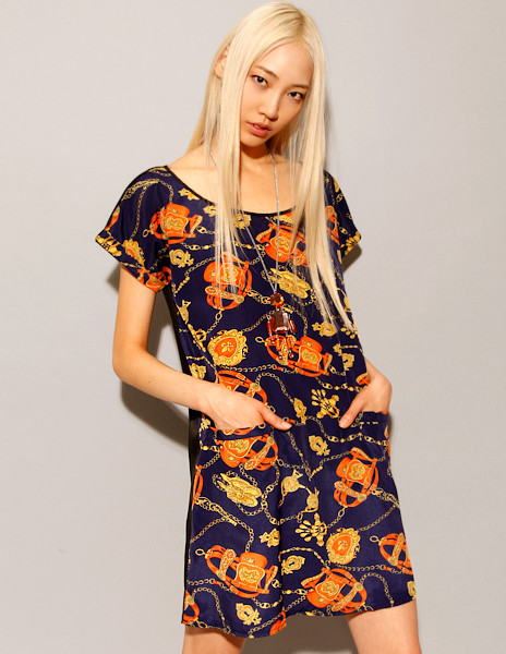 Soo Joo Park featured in  the Pixie Market lookbook for Spring/Summer 2012