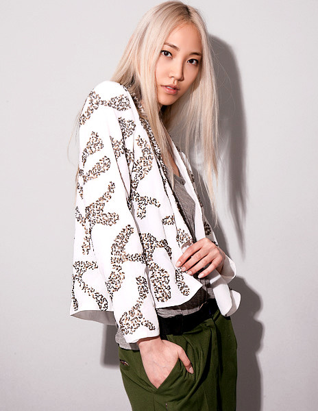 Soo Joo Park featured in  the Pixie Market lookbook for Spring/Summer 2012