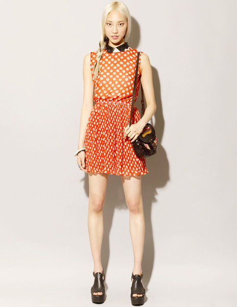 Soo Joo Park featured in  the Pixie Market lookbook for Spring/Summer 2012