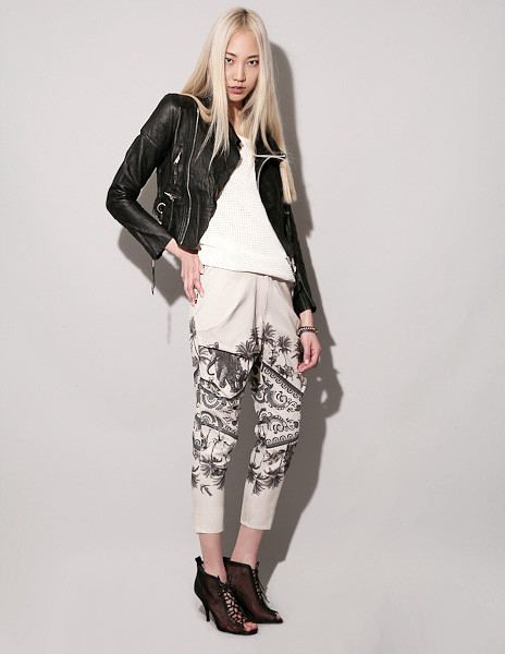 Soo Joo Park featured in  the Pixie Market lookbook for Spring/Summer 2012