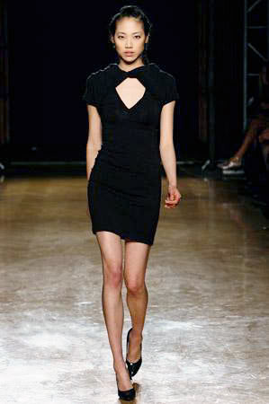 Soo Joo Park featured in  the Mike Vensel fashion show for Autumn/Winter 2009