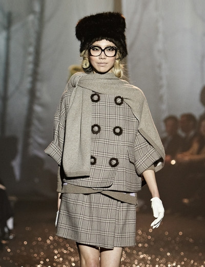 Soo Joo Park featured in  the Miss Gee Collection fashion show for Autumn/Winter 2012