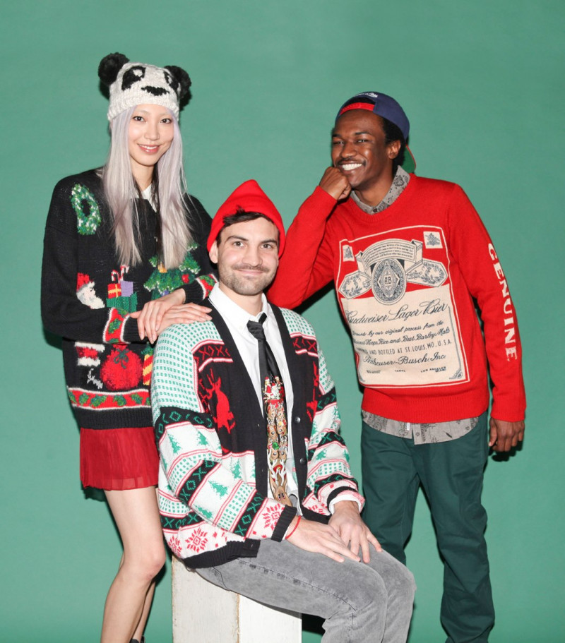 Soo Joo Park featured in  the Urban Outfitters lookbook for Christmas 2012