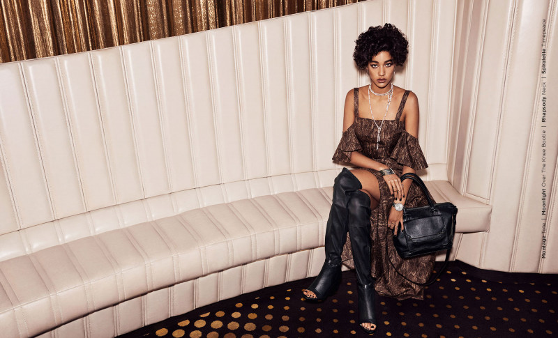 Damaris Goddrie featured in  the Mimco advertisement for Spring/Summer 2016