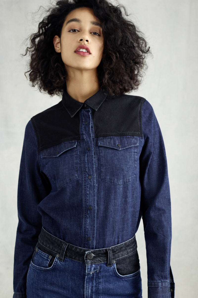 Damaris Goddrie featured in  the Closed lookbook for Autumn/Winter 2019