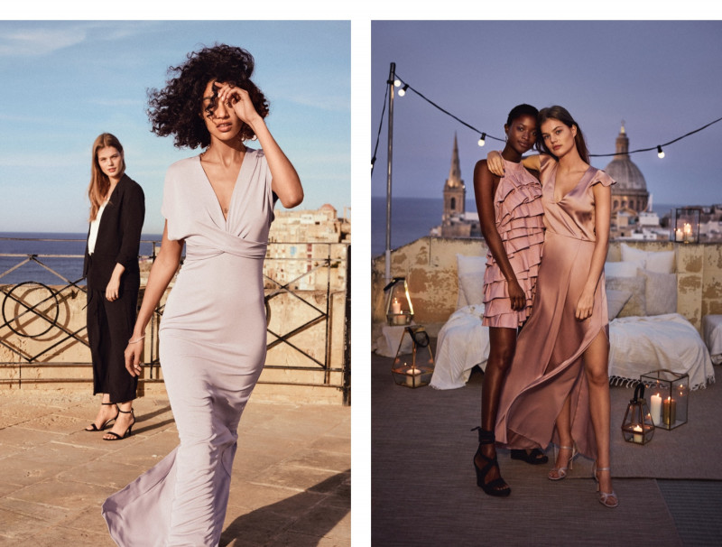 Damaris Goddrie featured in  the H&M advertisement for Summer 2018