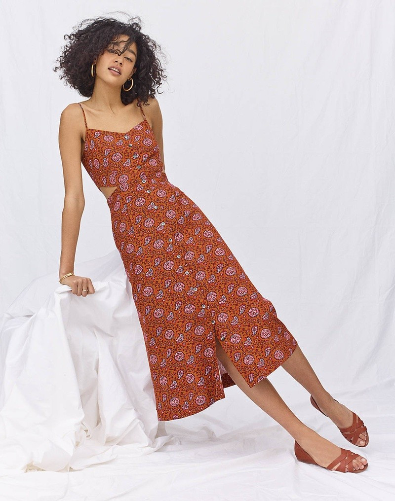 Damaris Goddrie featured in  the Madewell lookbook for Summer 2018