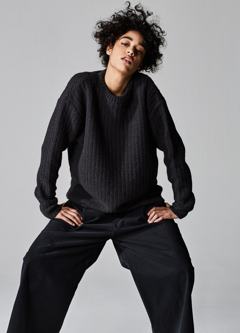 Damaris Goddrie featured in  the Opportuno lookbook for Autumn/Winter 2017