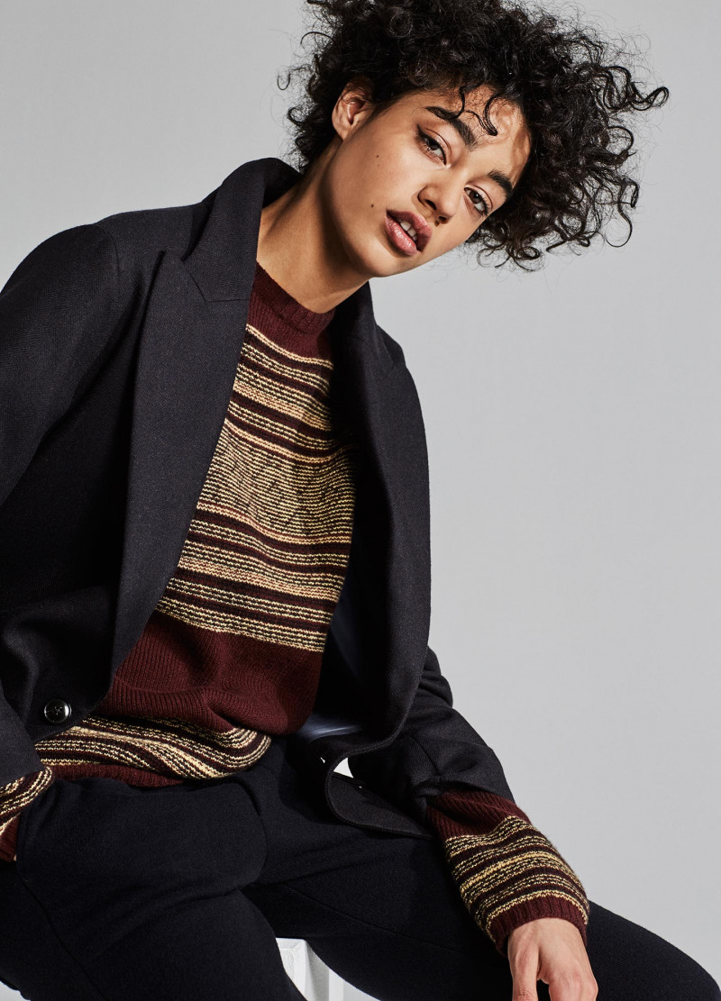 Damaris Goddrie featured in  the Opportuno lookbook for Autumn/Winter 2017