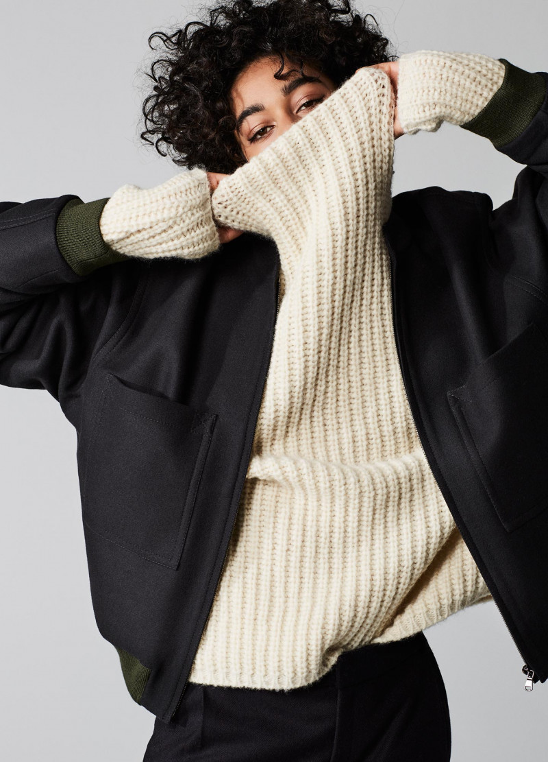 Damaris Goddrie featured in  the Opportuno lookbook for Autumn/Winter 2017