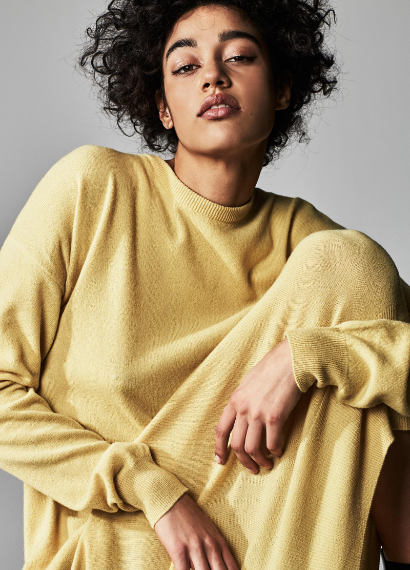 Damaris Goddrie featured in  the Opportuno lookbook for Autumn/Winter 2017