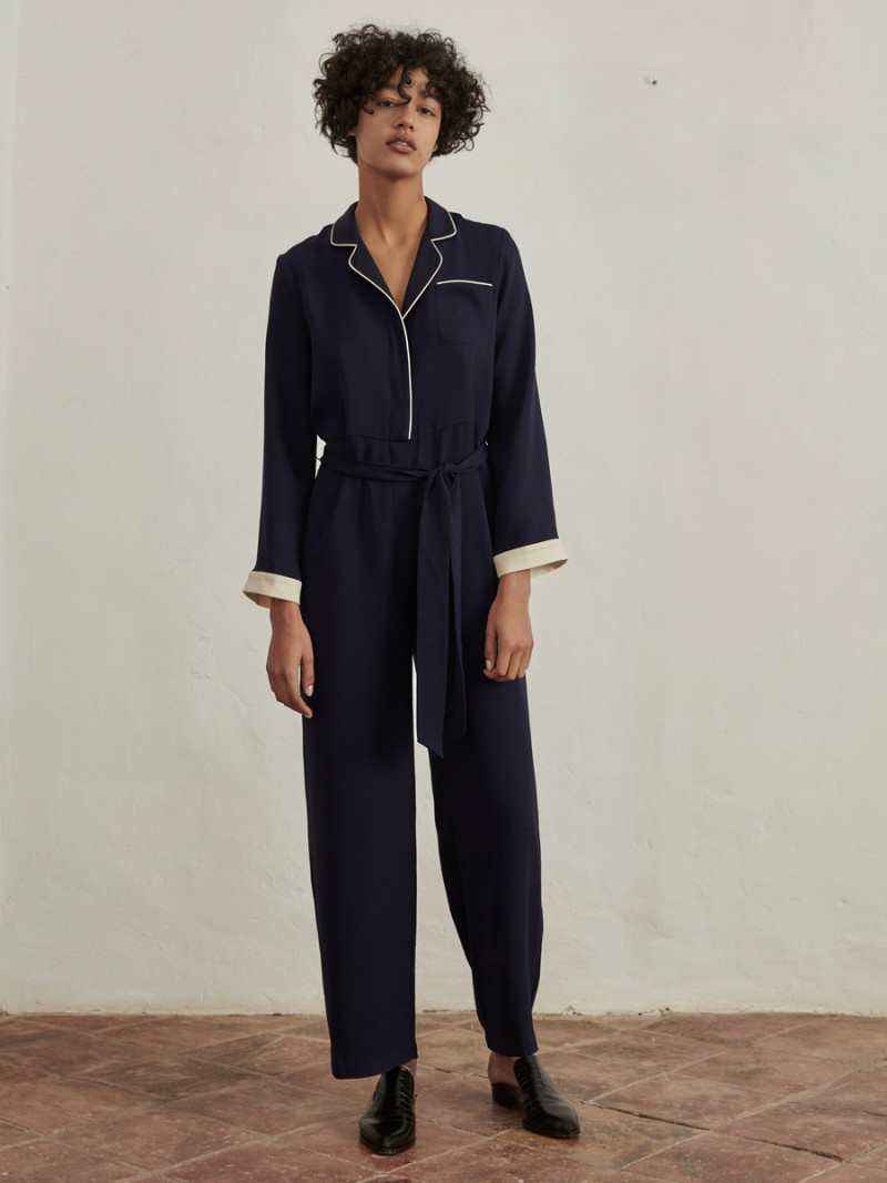 Damaris Goddrie featured in  the M. Martin lookbook for Pre-Fall 2016