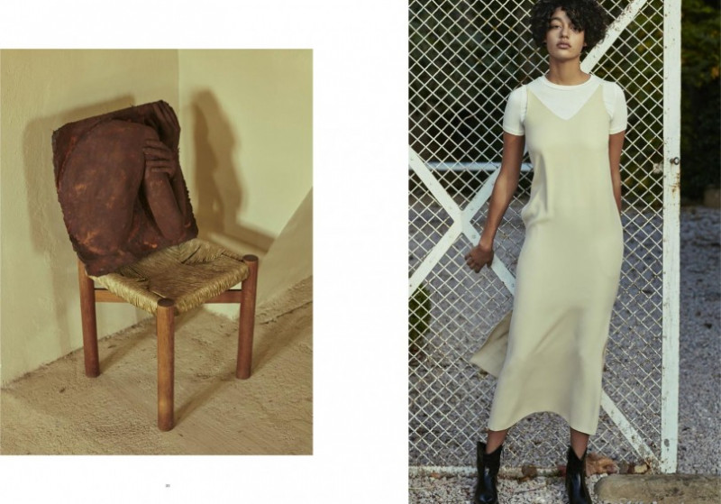 Damaris Goddrie featured in  the M. Martin advertisement for Pre-Fall 2016