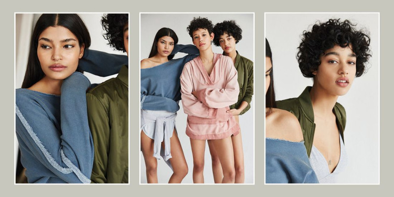 Damaris Goddrie featured in  the Urban Outfitters advertisement for Autumn/Winter 2016