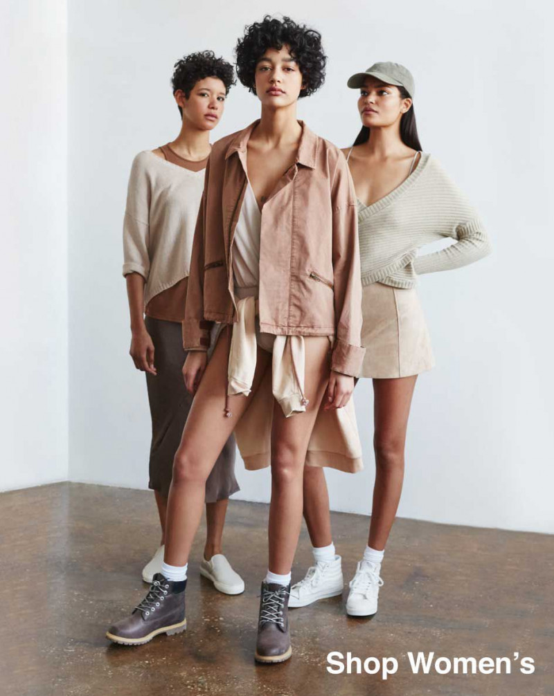 Damaris Goddrie featured in  the Urban Outfitters advertisement for Autumn/Winter 2016