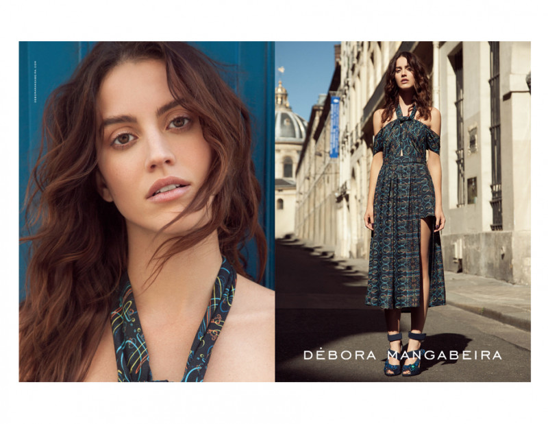 Ana Rotili featured in  the Debora Mangabeira advertisement for Spring/Summer 2016